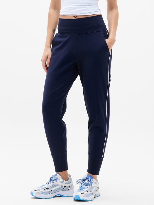 Venice High Rise Track Stripe Jogger