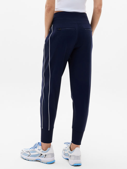 Venice High Rise Track Stripe Jogger