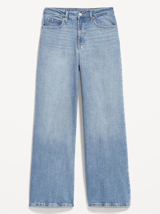 Extra High-Waisted Super Wide-Leg Jeans