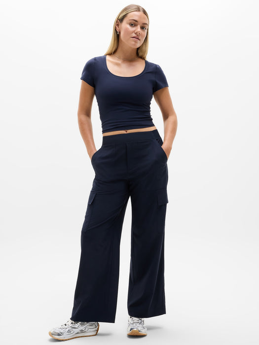 Brooklyn Heights High Rise Cargo Pant