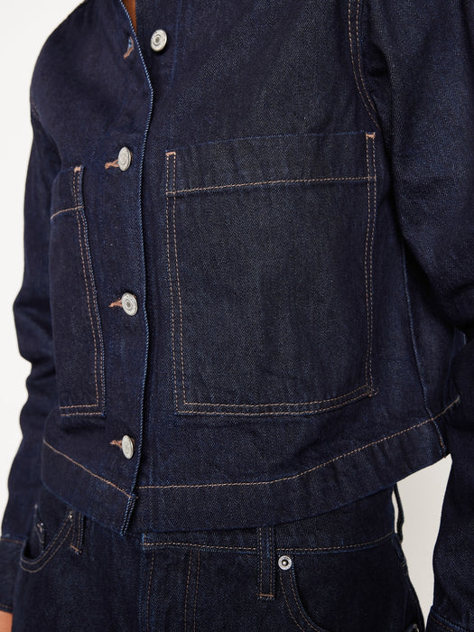 Cropped Jean Jacket