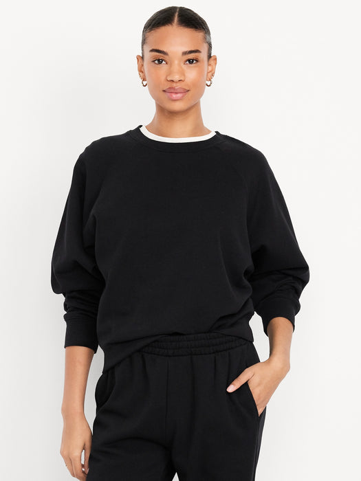 SoComfy Oversized Raglan Sweatshirt