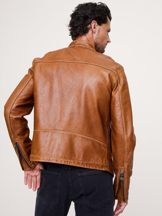 Leather Biker Jacket
