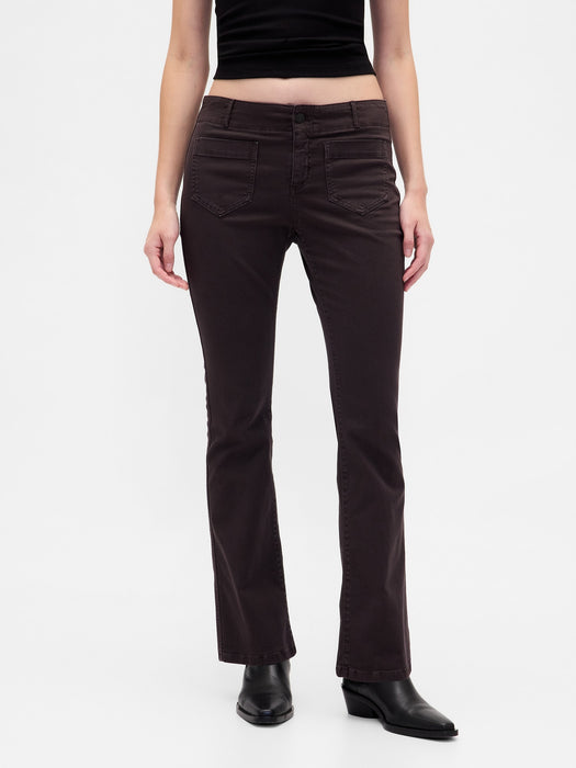 Low Rise Twill Long & Lean Pants