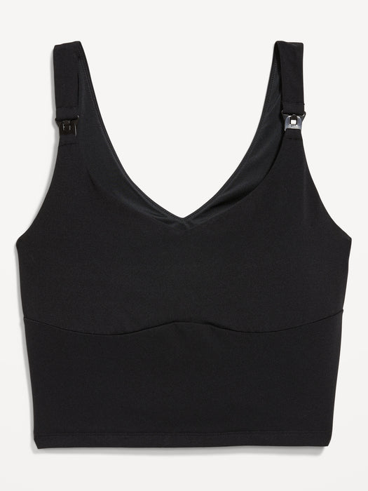 Maternity Light Support StudioSmooth Longline Nursing Bra