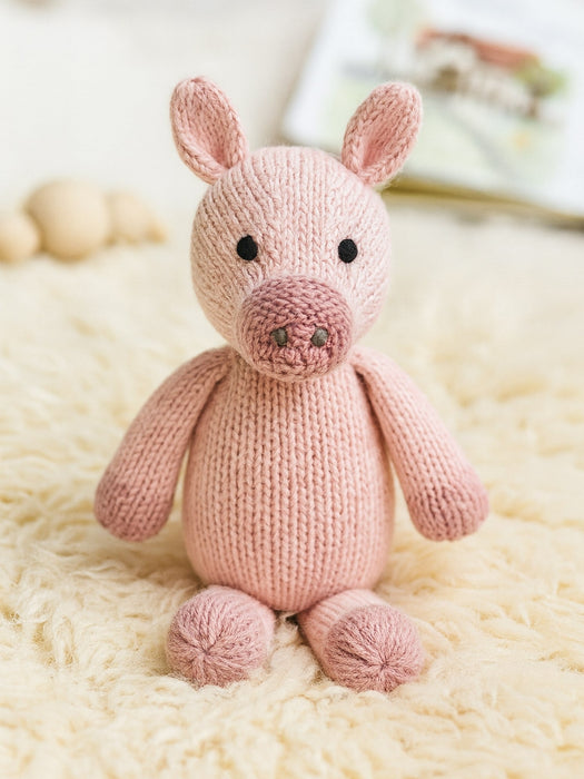 Pig Knit Toy