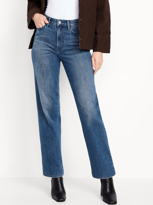 High-Waisted Wow Loose Jeans