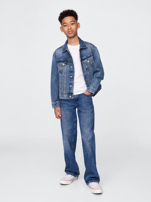 Kids Organic Cotton Icon Denim Jacket