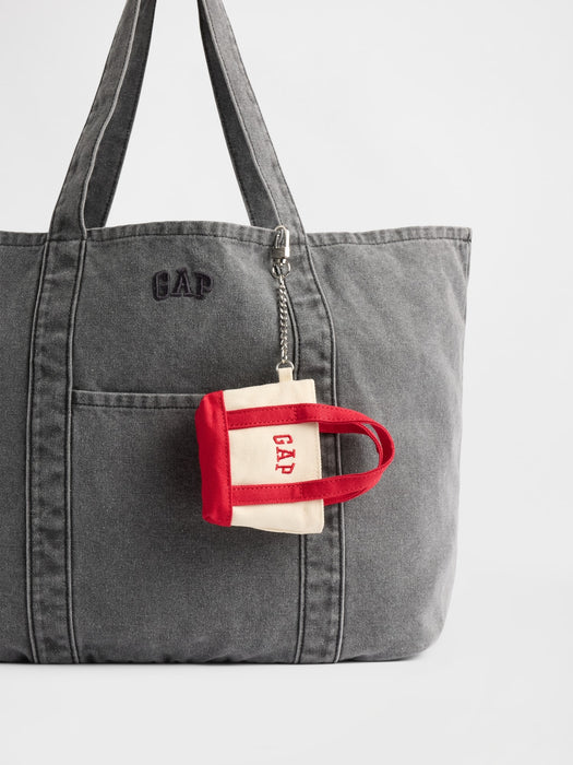 Logo Tote Bag Charm