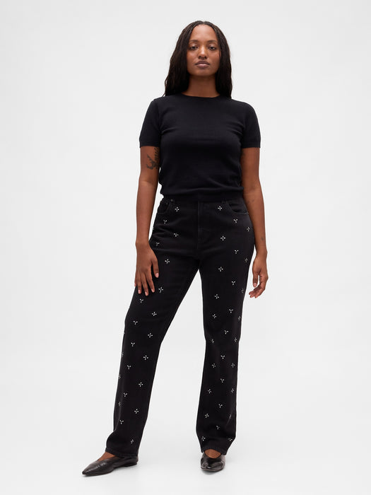 High Rise ’90s Slim Straight Jeans