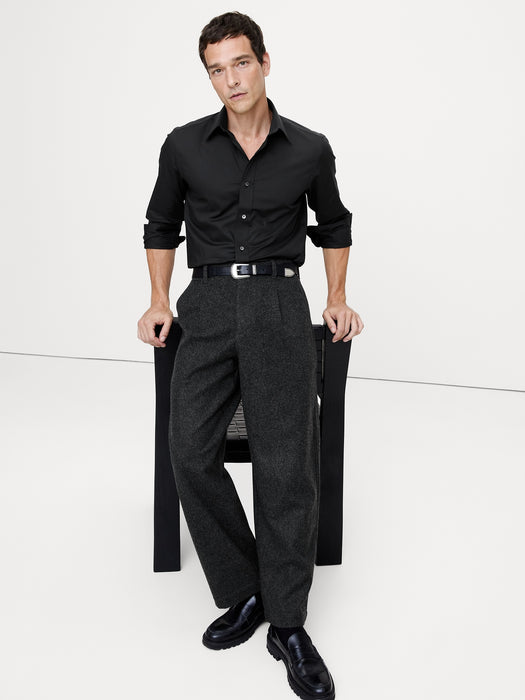 Slim-Fit Wrinkle-Resistant Dress Shirt