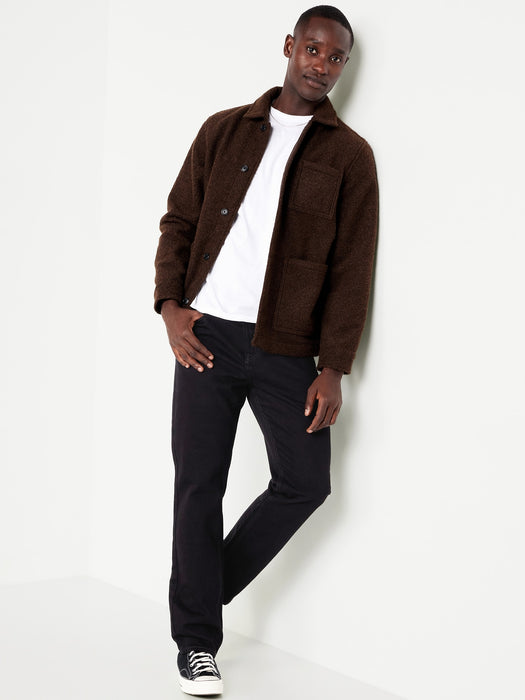 Structured Straight Non-Stretch Jean