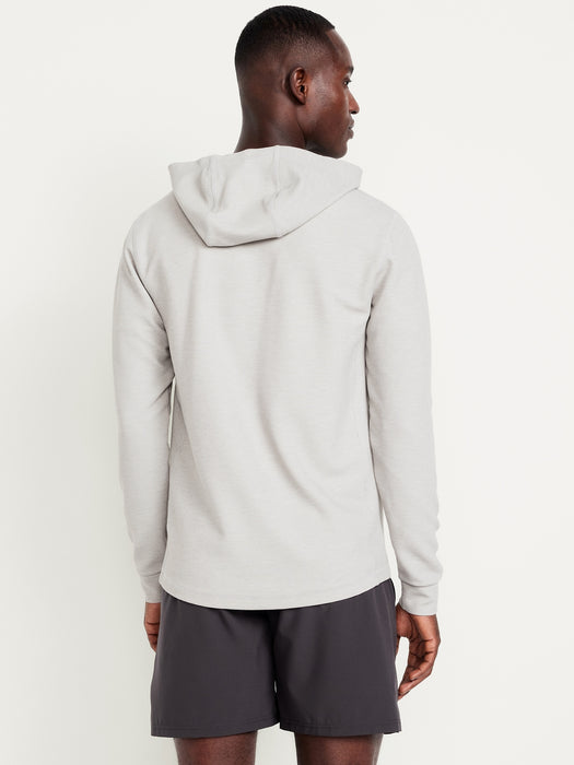 Recharge Knit Waffle Pullover Hoodie