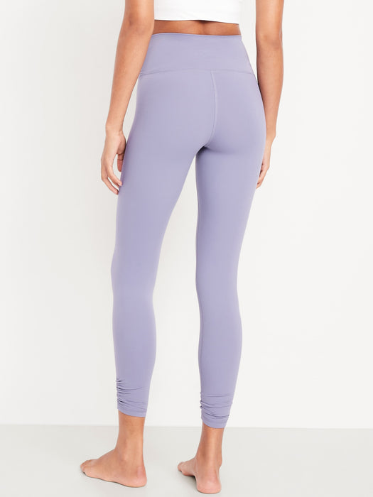 High-Waisted StudioSmooth Ruched Leggings