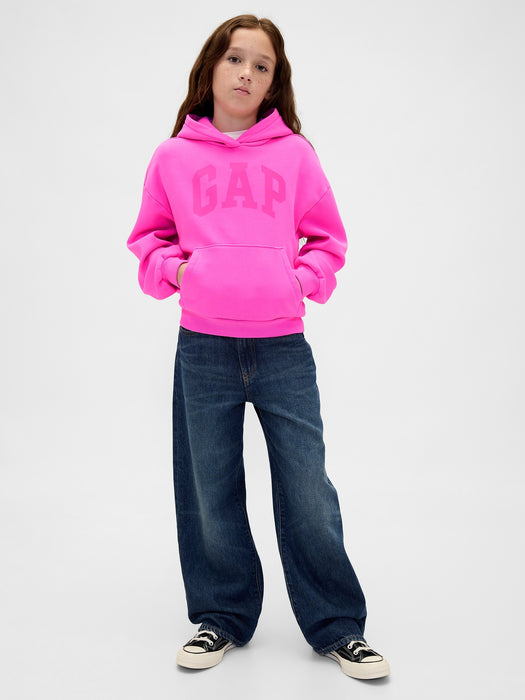 Kids VintageSoft Logo Hoodie