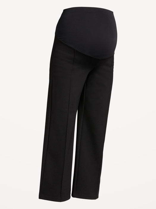 Maternity Full-Panel Stevie Straight Pants
