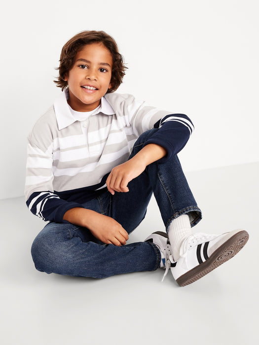 Straight-Leg Built-In Flex Jeans for Boys