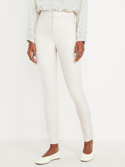 High-Waisted Pixie Skinny Ankle Pants