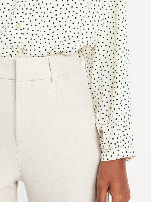 High-Waisted Pixie Skinny Ankle Pants