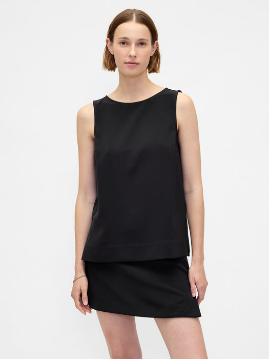 Boatneck Shell Tank Top