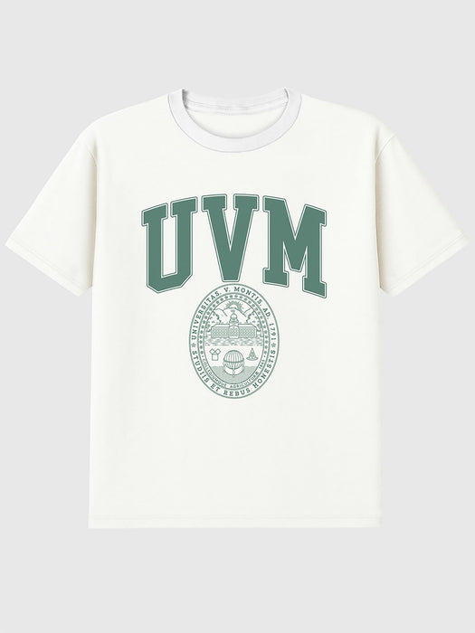 UVM College Crest Graphic T-Shirt