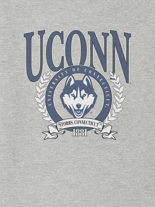 UConn Laurel Crest Graphic T-Shirt