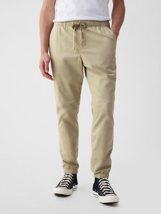 Canvas Slim Joggers