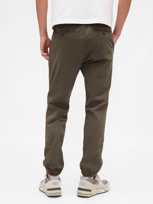 Canvas Slim Joggers