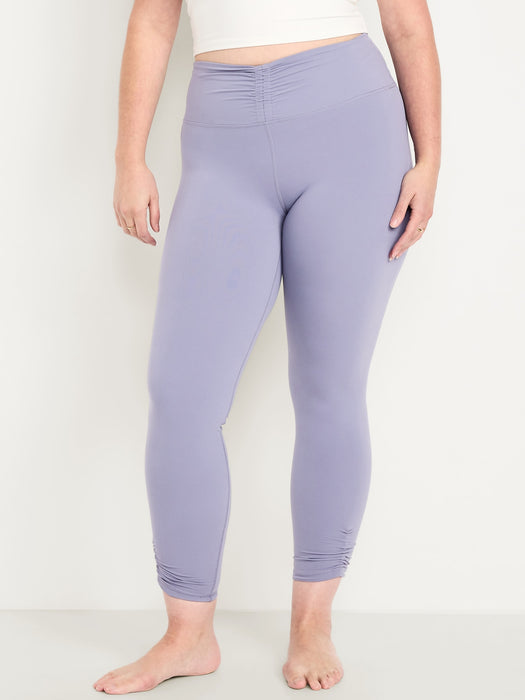 High-Waisted StudioSmooth Ruched Leggings