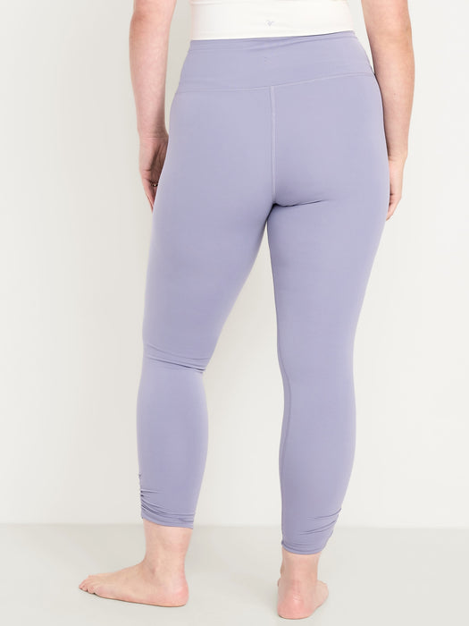 High-Waisted StudioSmooth Ruched Leggings