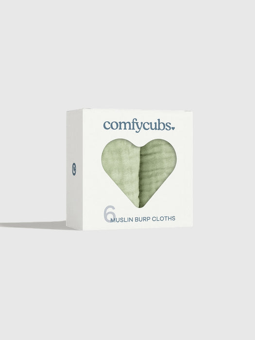 Comfy Cubs Muslin Burp Cloths