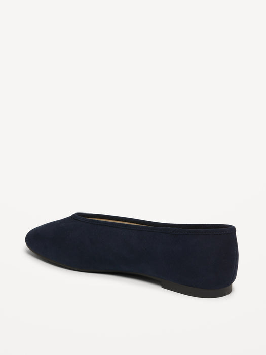 V-Cut Ballet Flats