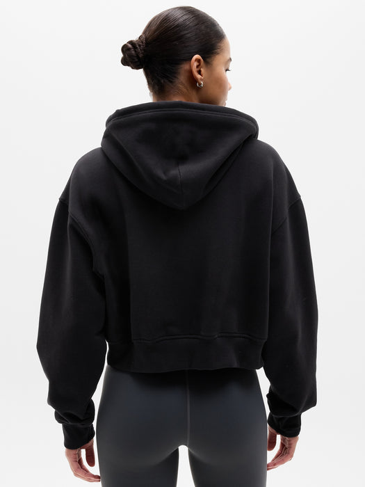 Forever Fleece Crop Full Zip