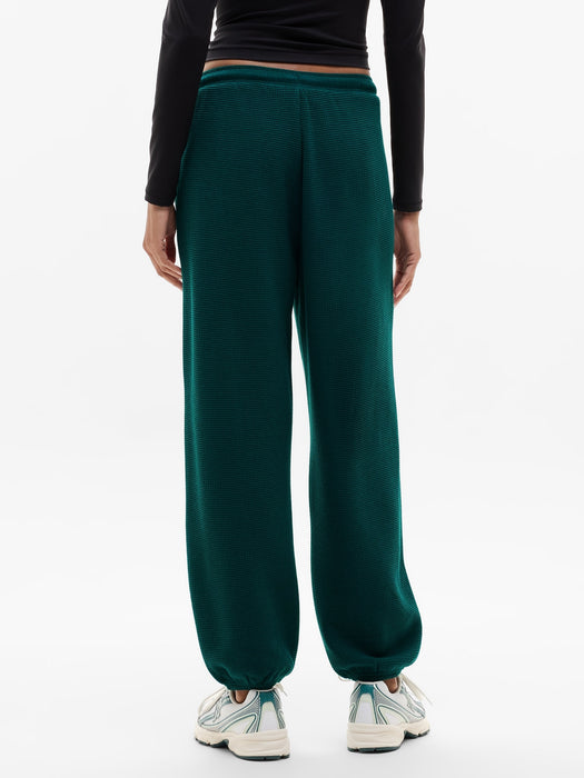 Tranquil Mid Rise Waffle Jogger