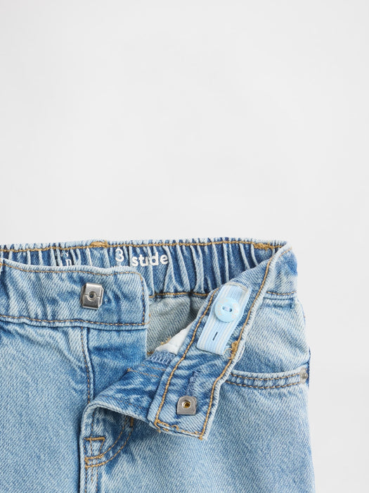 Baby & Toddler Ruffle-Hem Stride Jeans
