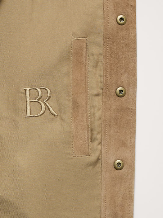 Suede Trucker Jacket