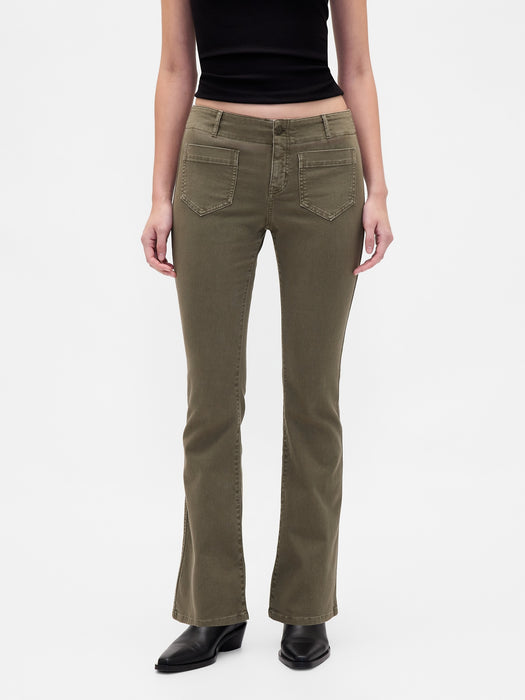 Low Rise Twill Long & Lean Pants