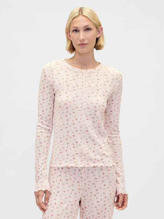 Pointelle PJ Top