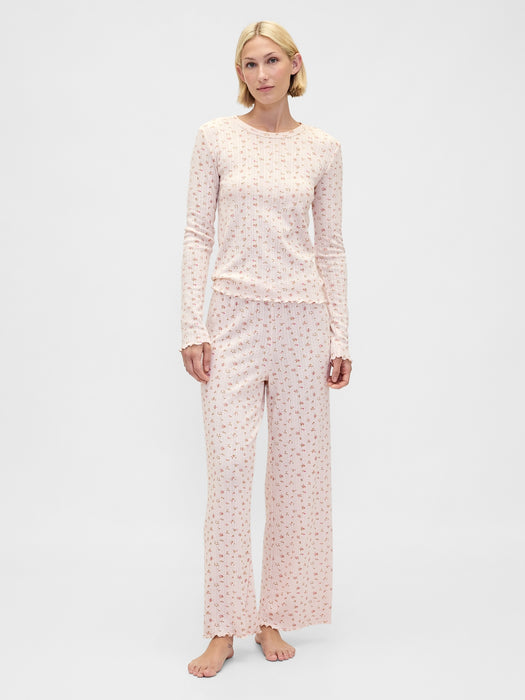 Pointelle PJ Top