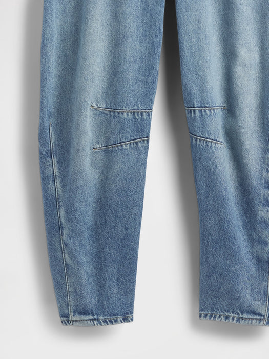 UltraSoft Denim Horseshoe Overalls