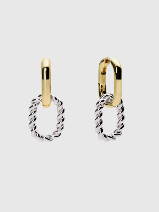 Ana Luisa Ash Double Hoop Earrings