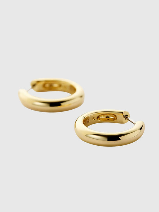 Ana Luisa Giulia Medium Hoop Earrings