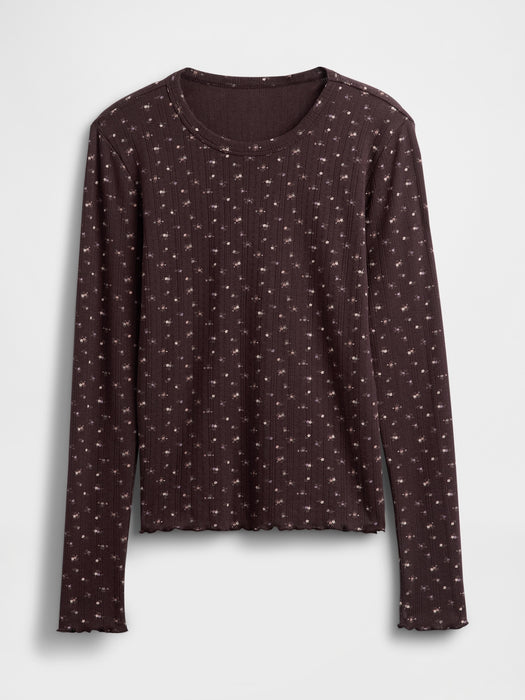 Pointelle PJ Top