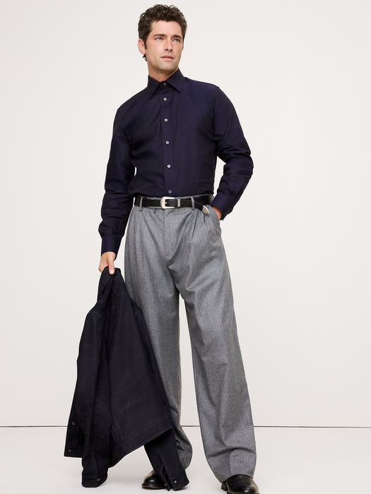 Slim-Fit Wrinkle-Resistant Dress Shirt