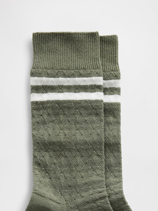Argyle Varsity Crew Socks