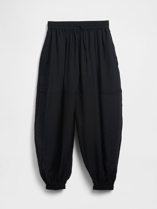 Sheer Parachute Joggers