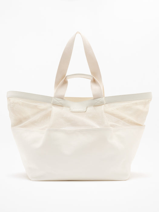 Coated Canvas Court Tote