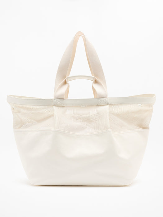 Coated Canvas Court Tote