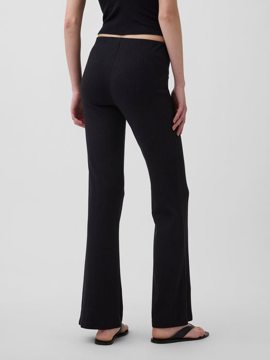 Modern Wide Rib Flare Pants