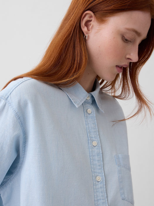 Denim Big Shirt